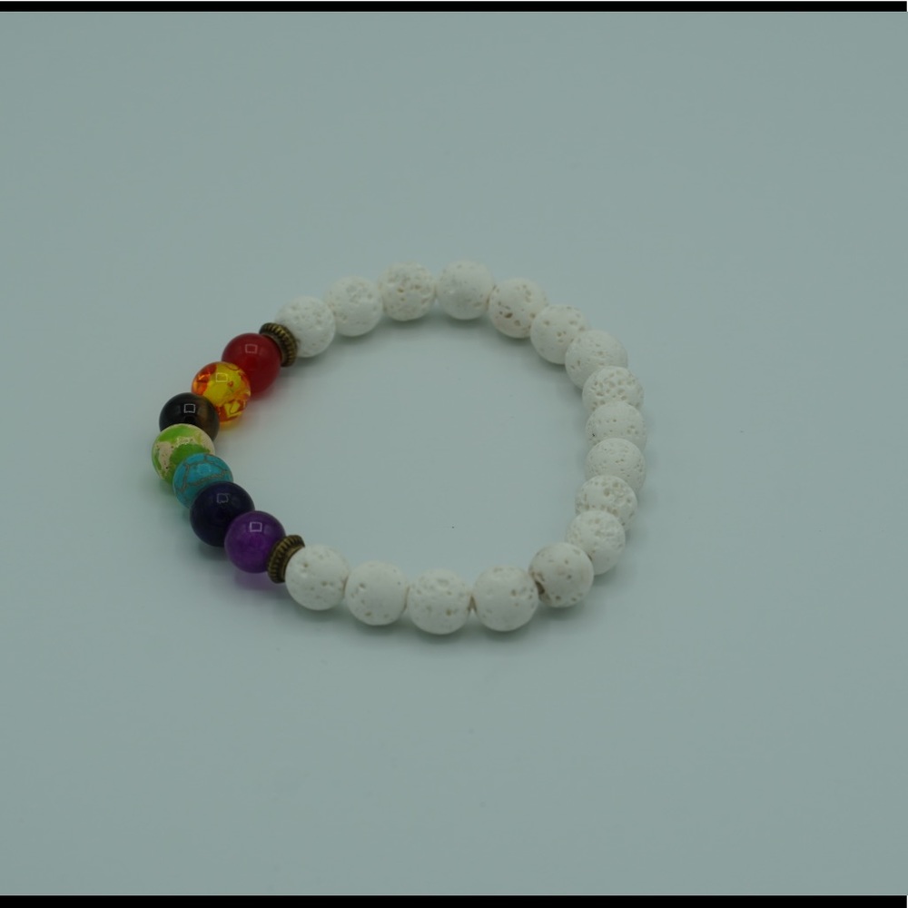 Lava Stone Bracelet.  Natural Stone Bracelet